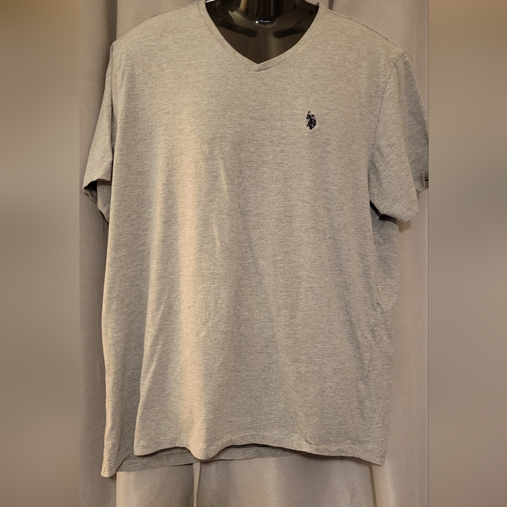 Polo by Ralph Lauren Light Gray Short Sleeve Tee